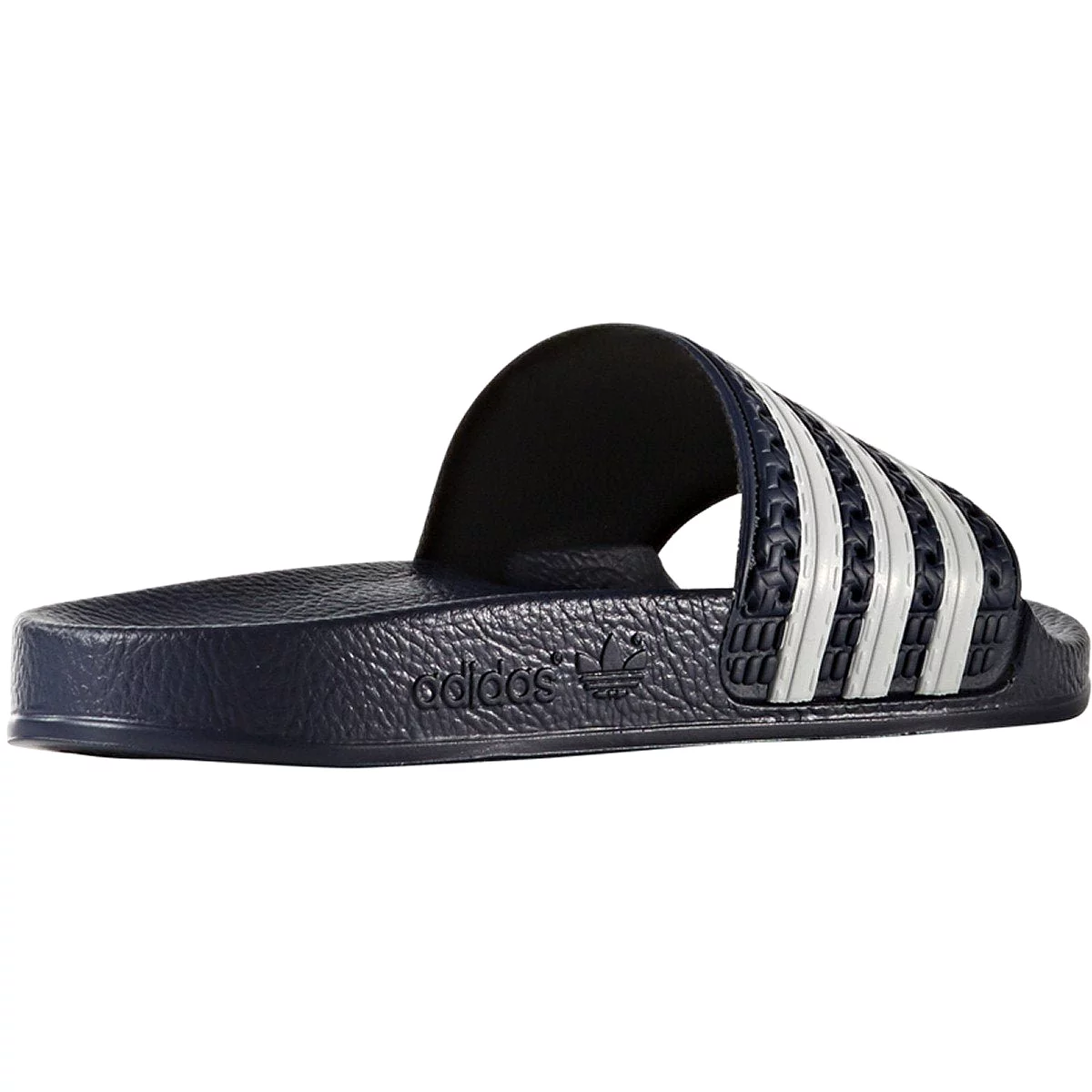 Adidas Boy's Adilette J Navy/White