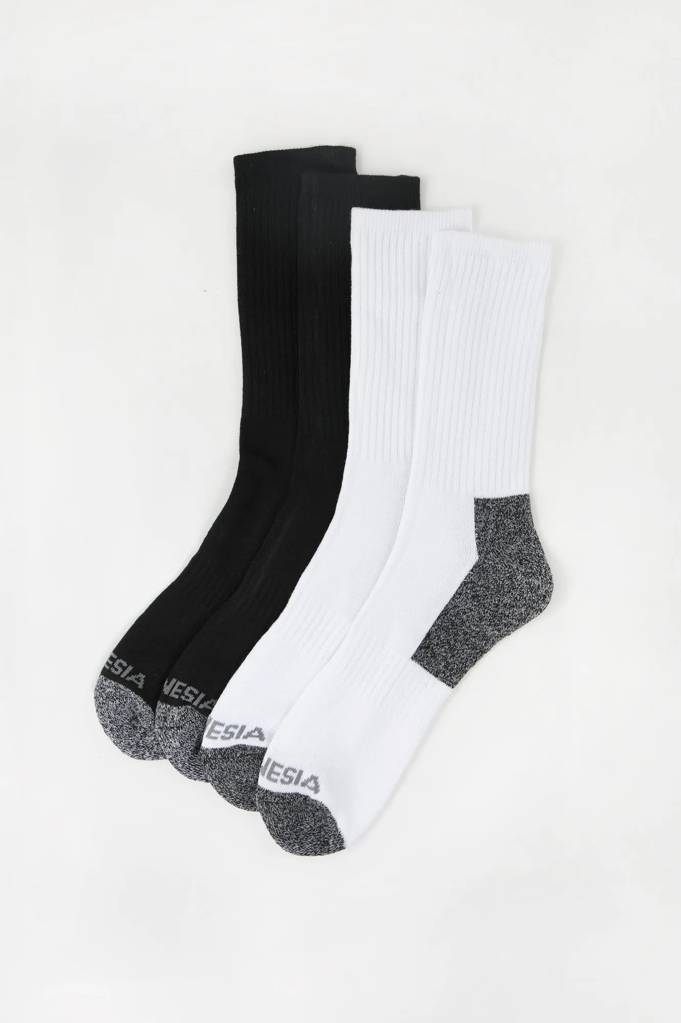 Amnesia Youth 4-Pack Athletic Crew Socks