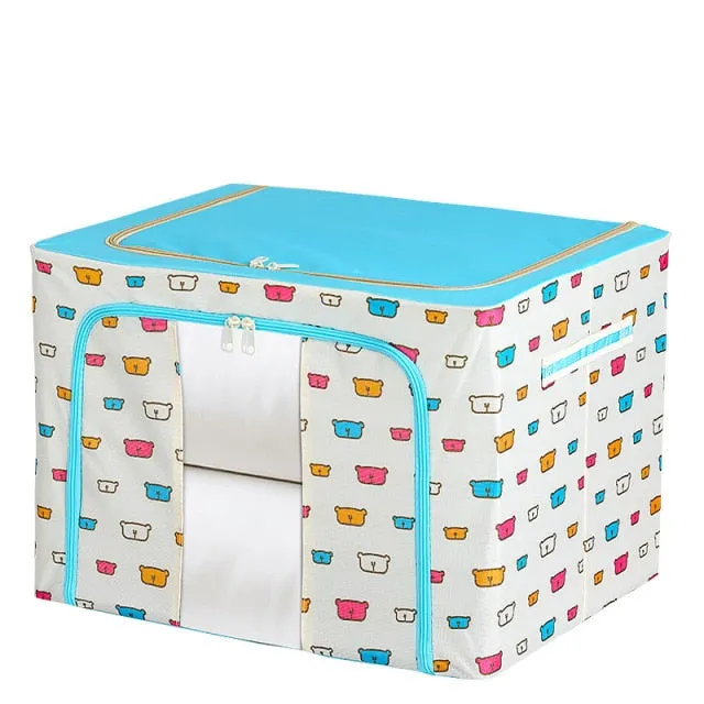 Ashoreshop Large Clothing or Toy Organzier Sturdy Storage Box