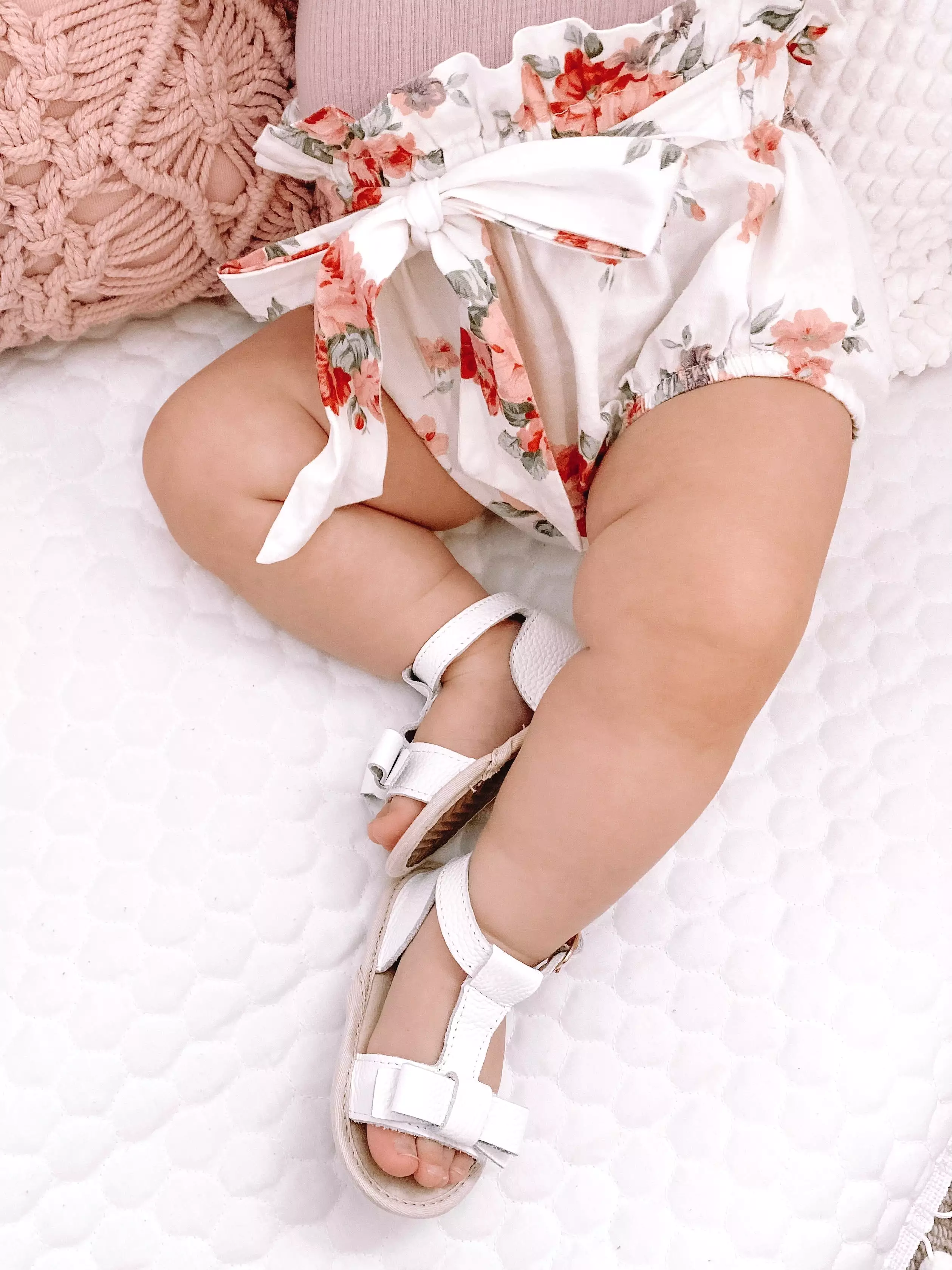 Baby & Kids Summer Sandals - Maggie in White