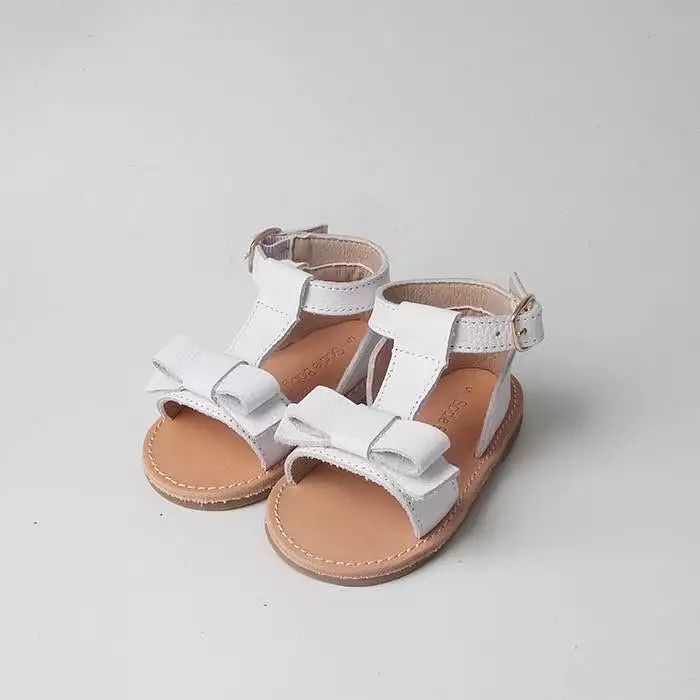 Baby & Kids Summer Sandals - Maggie in White