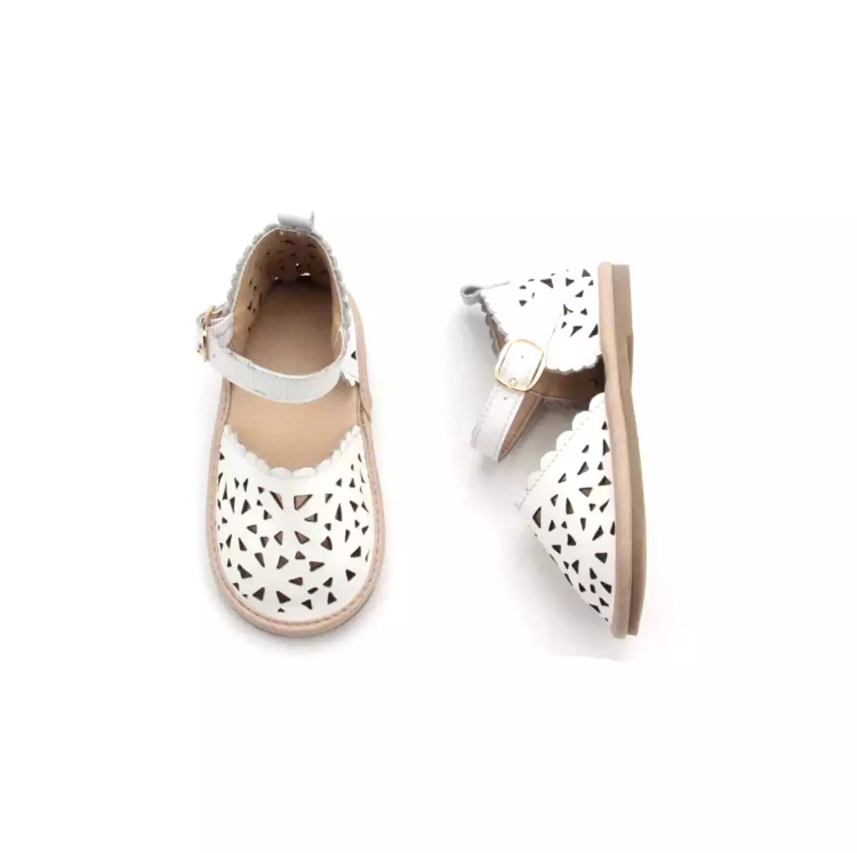 Baby, Toddler & Girls Sandals - Emma White