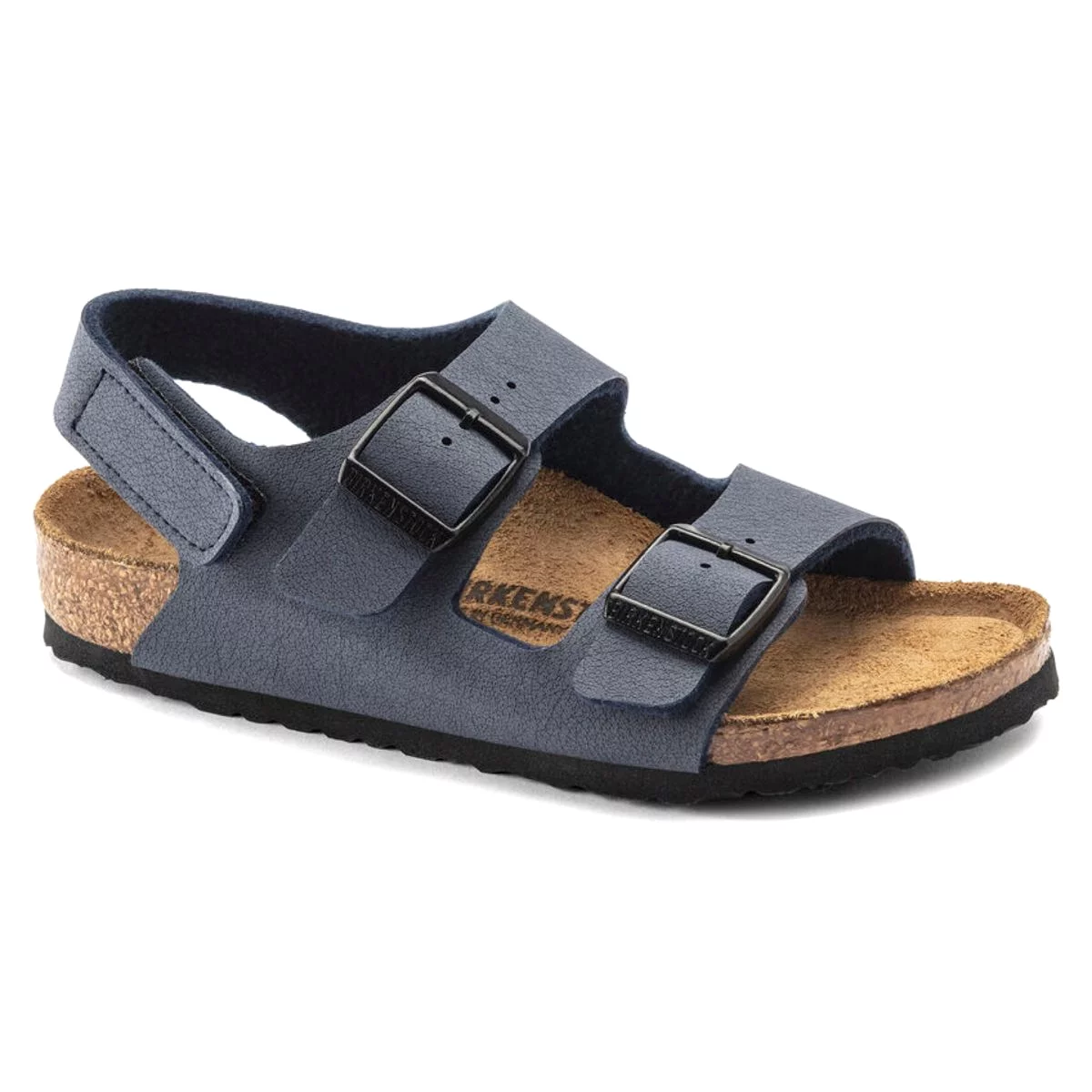 Birkenstock Boy's Milano Navy Canvas H&L