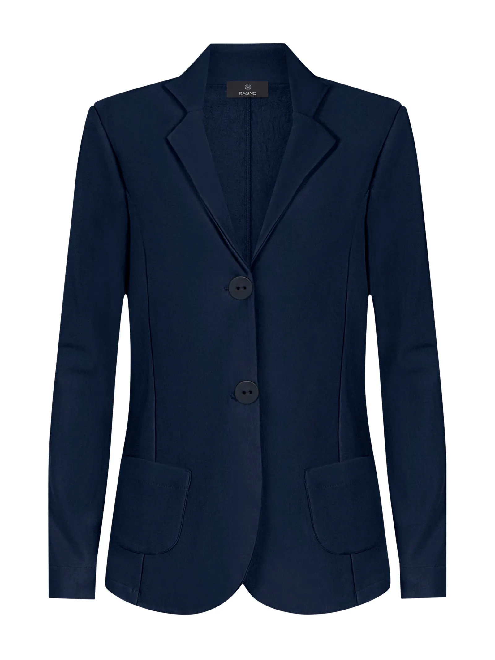 Blazer in Eco Techno Fleece - Bleu