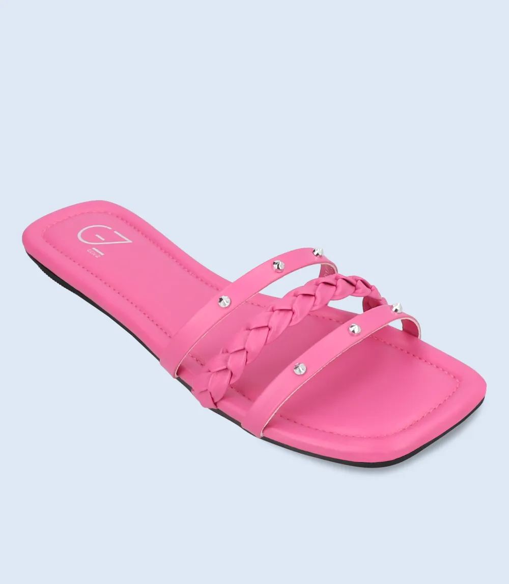 BW9473-PINK-Women Slipper