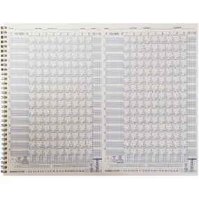 Diamond Sport Gear 15 Player Side by Side Scorebook: SBB2