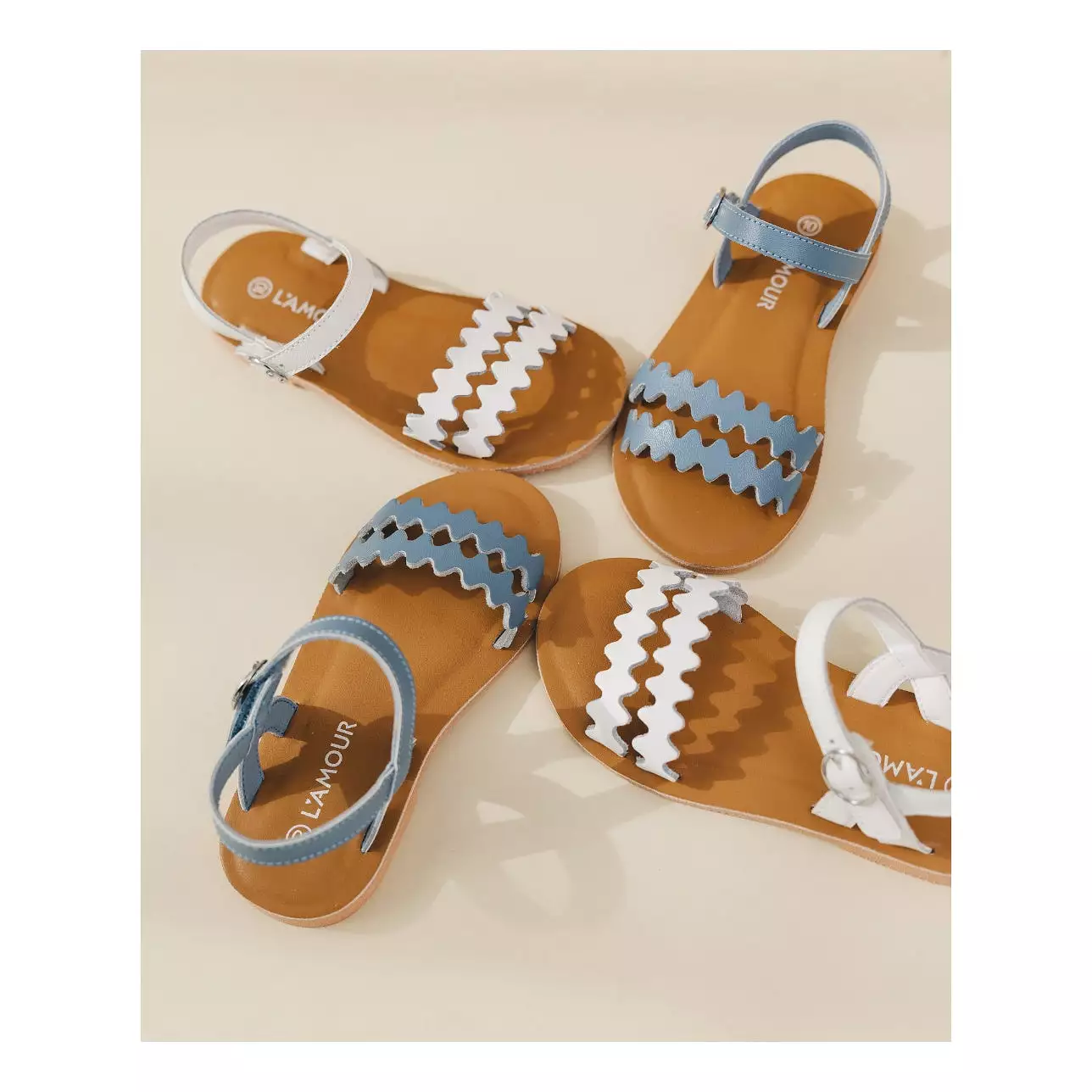 Eden Scalloped Sandal