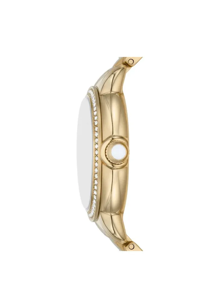 Emporio Armani - Women's Three-Hand Gold-Tone Stainless Steel Bracelet Watch