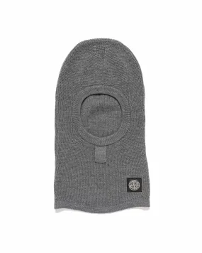 English Coast Wool Balaclava Melange Dark Grey