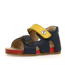 Falcotto Boy's Bea Sandals - Navy/Red