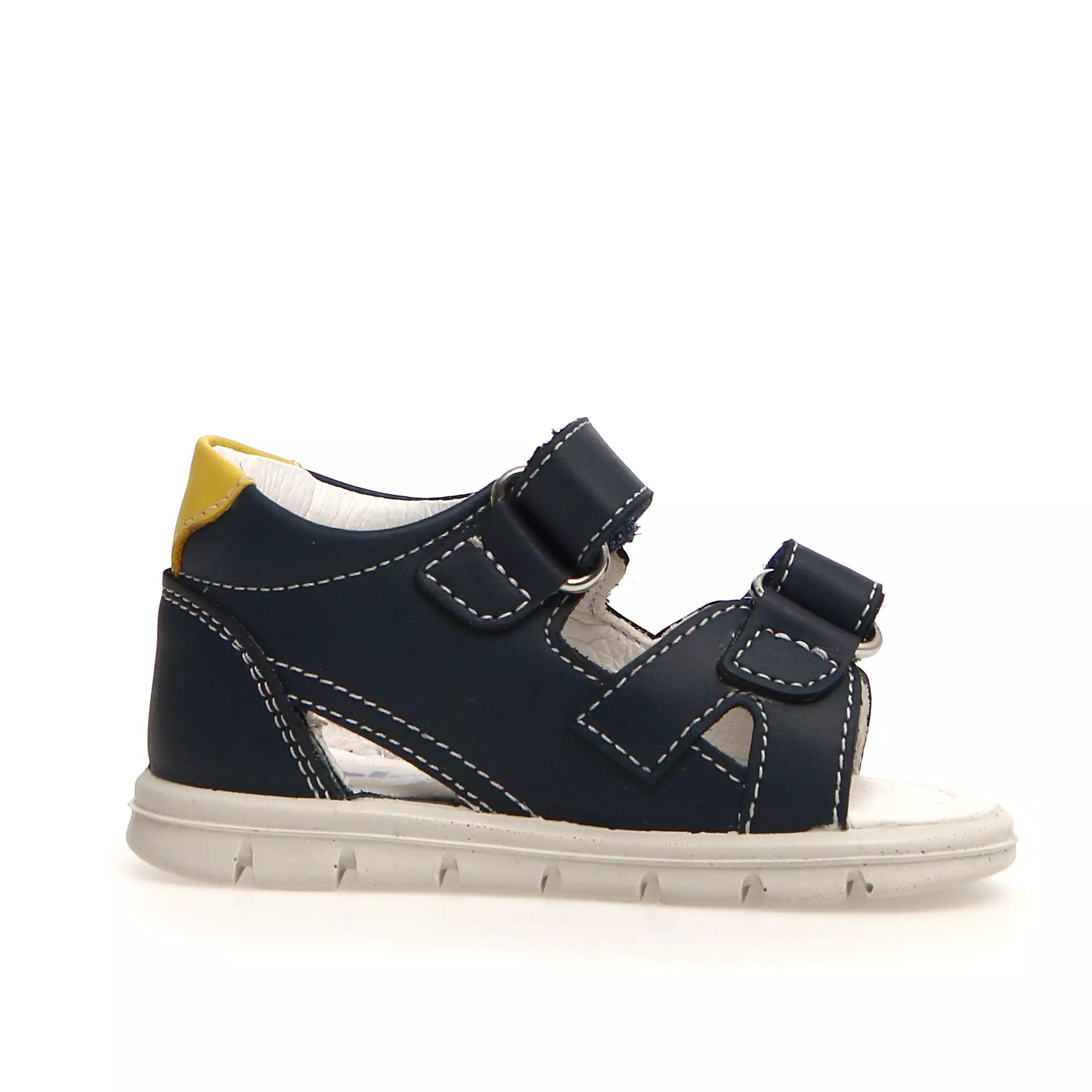 Falcotto Boy's Crockin Sandals - Navy/Yellow