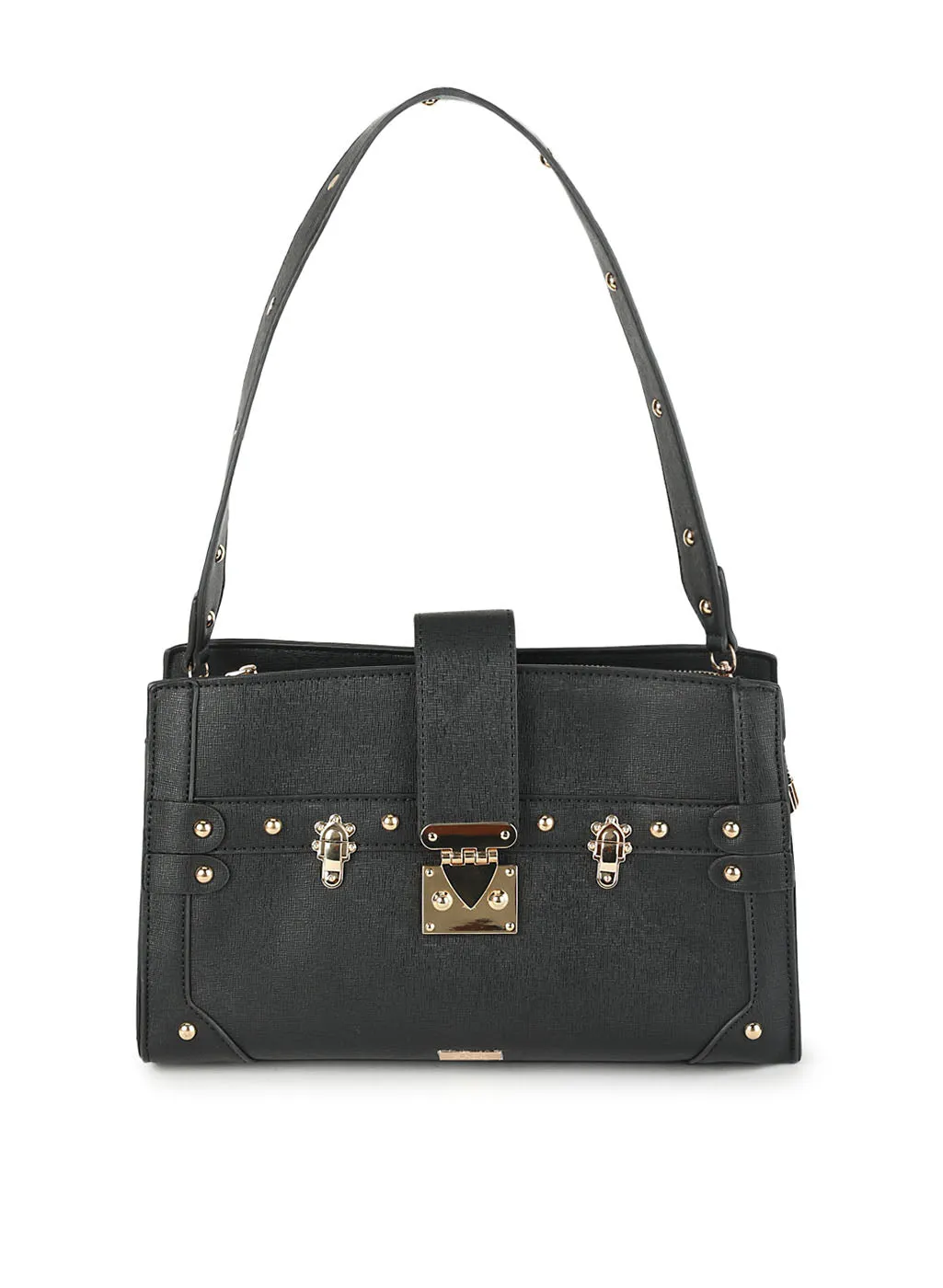 Freya Black Shoulder Bag