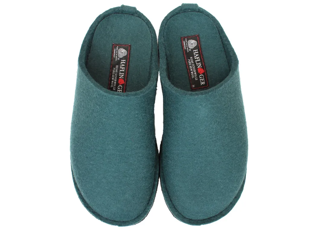 Haflinger Slippers Flair Soft Teal