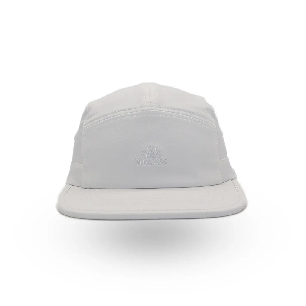 Helios Headwear Speed Lid 7 Panel Cap - White