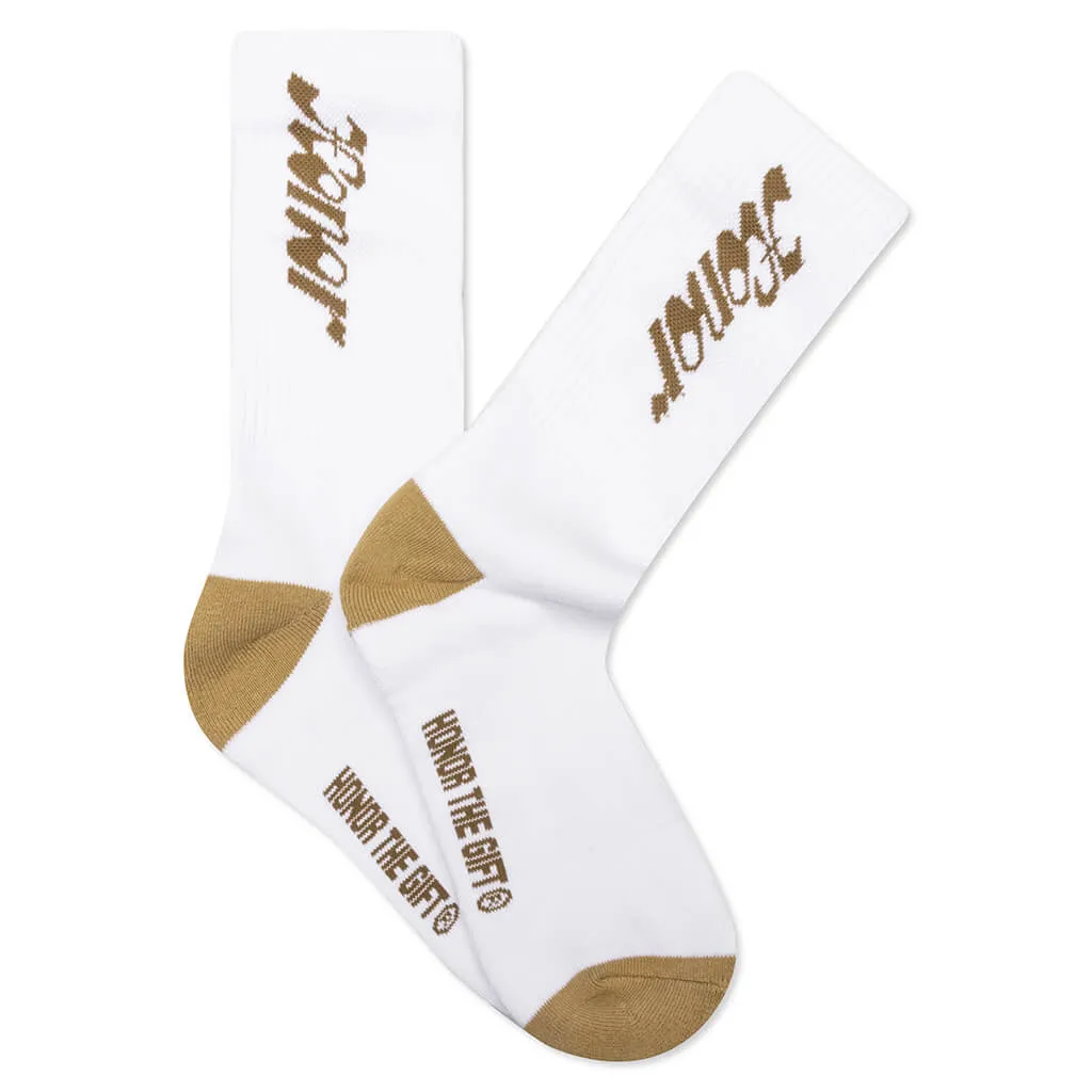 Honor The Gift Honor Socks - Mustard