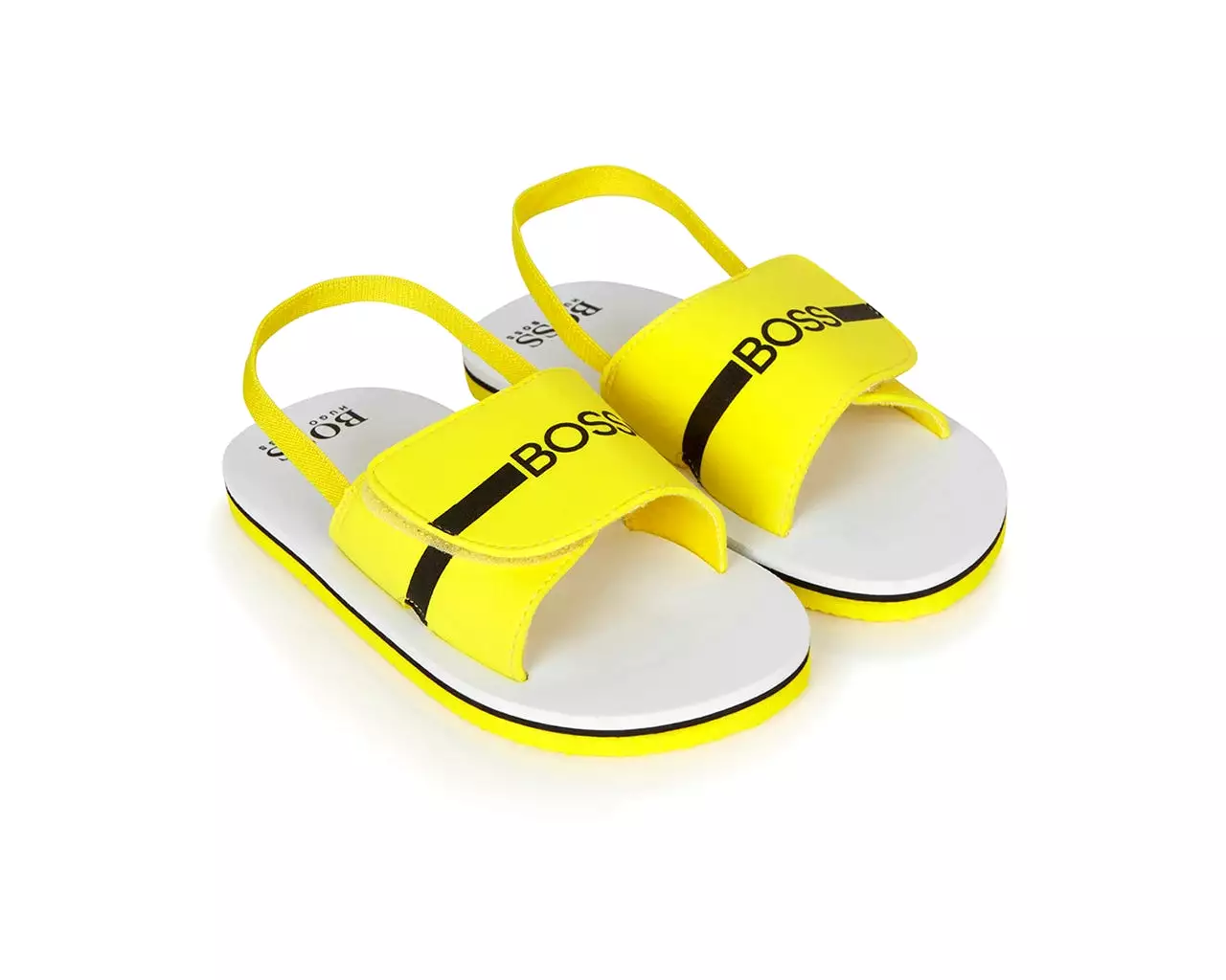 Hugo Boss J09143 553 Baby's Sandals Yellow