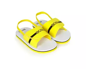 Hugo Boss J09143 553 Baby's Sandals Yellow