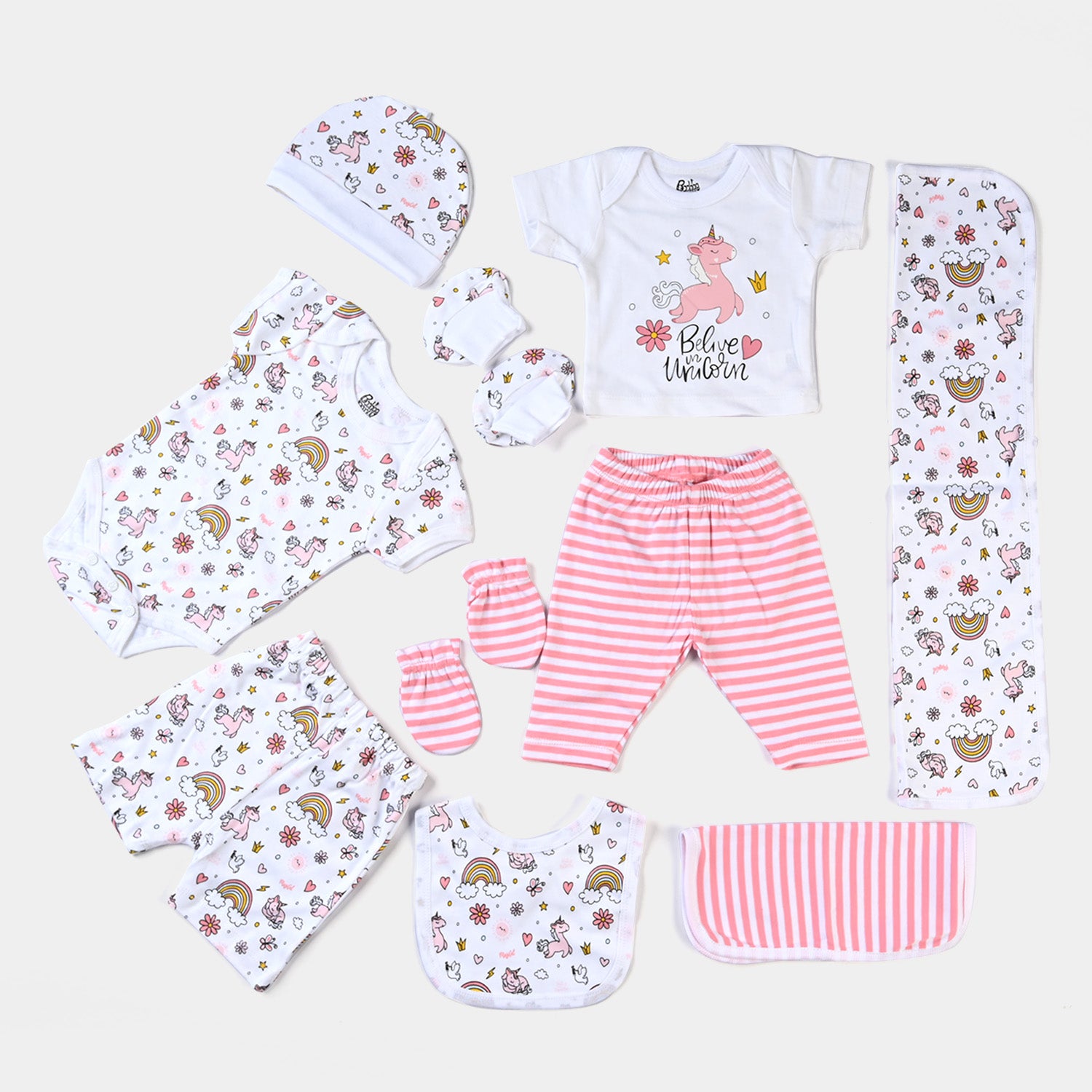 Infant Girls 10 PCS Set Magical-Mix