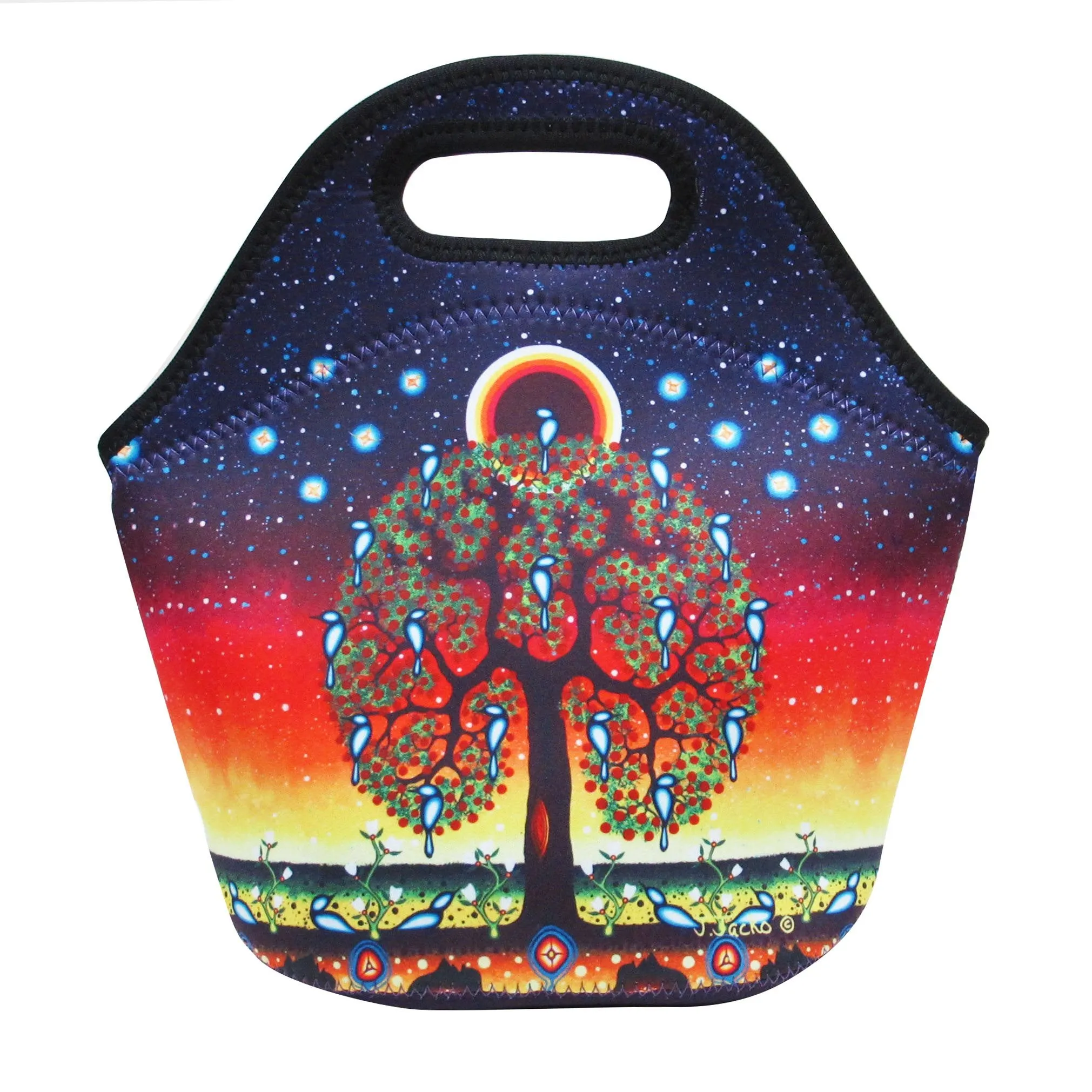 James Jacko Tree of Life Insulated Lunch Bag