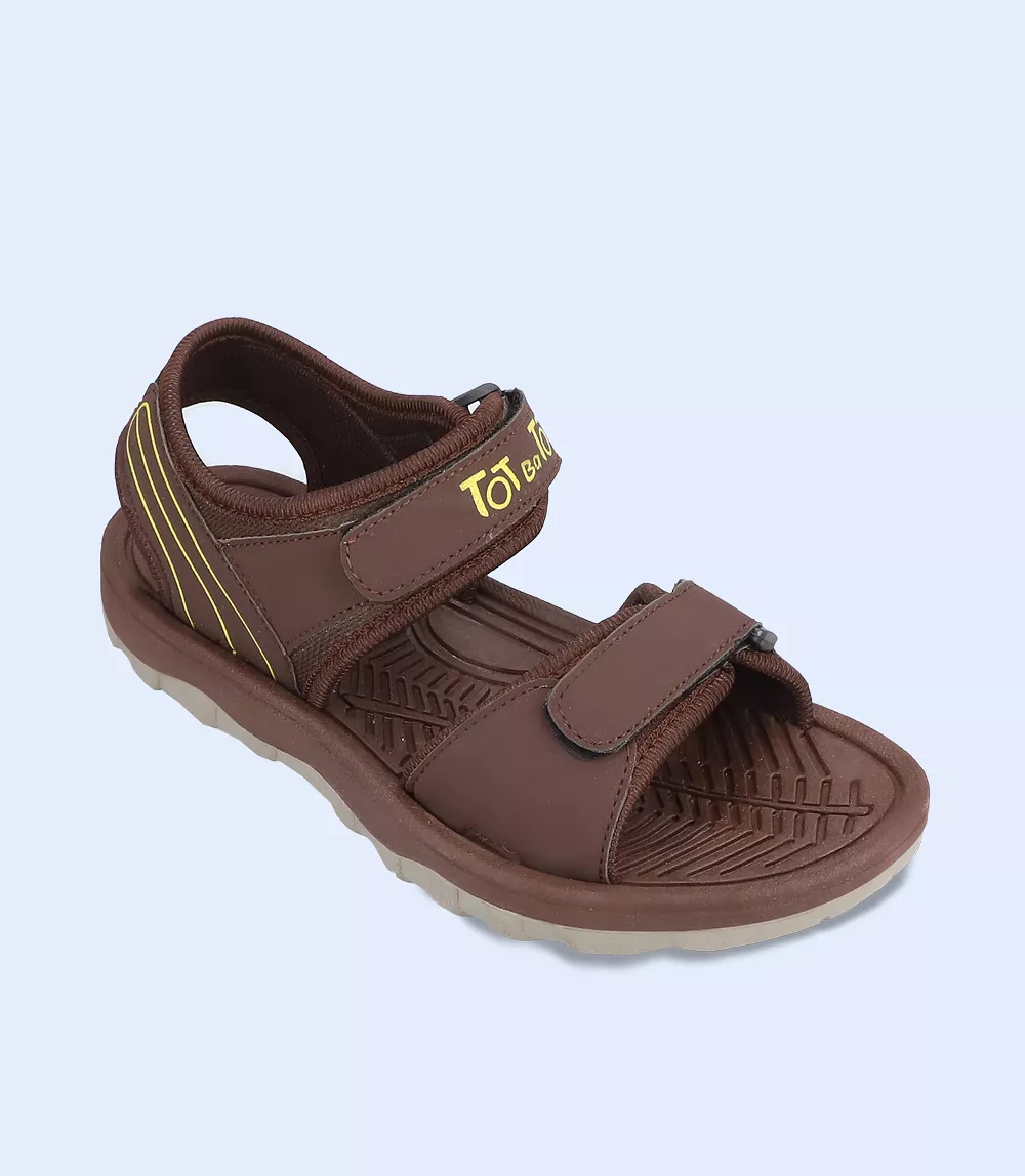 KB0159-BROWN-Boys Sandal