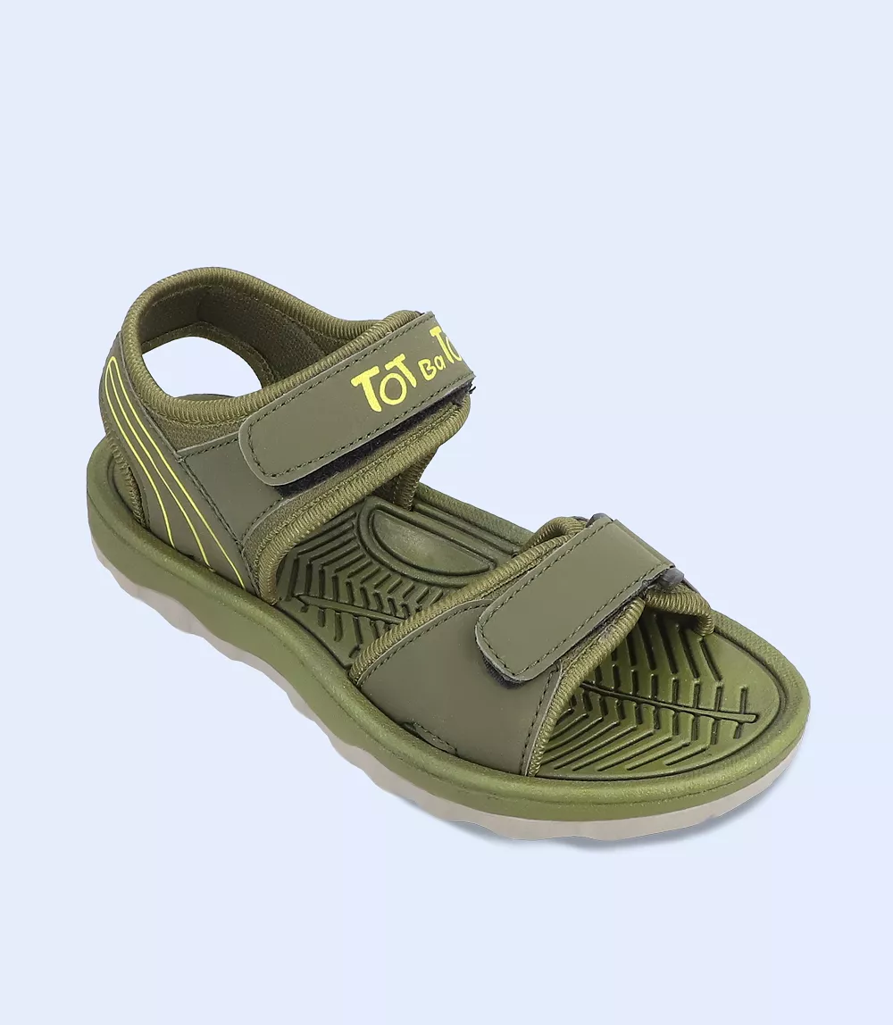 KB0159-GREEN-Boys Sandal