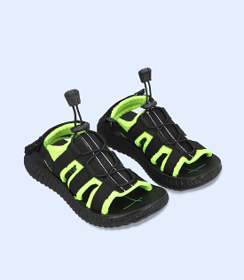 KB0187-BLACK-Boys Sandal