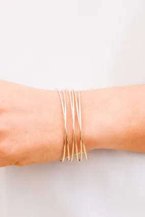 Layers To Me Bracelet, Gold