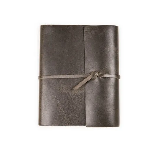 Leather Writers Log with Lined Paper - Available in Multiple Colors