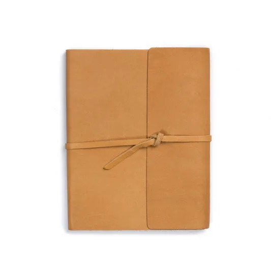 Leather Writers Log with Lined Paper - Available in Multiple Colors