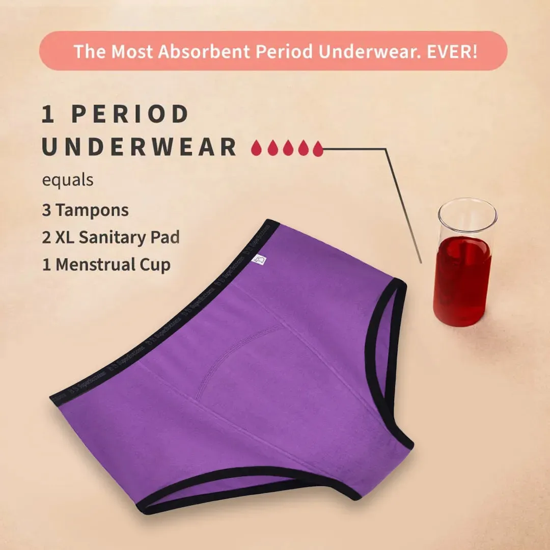 MaxAbsorb Period Underwear Pack of 2 (Assorted)