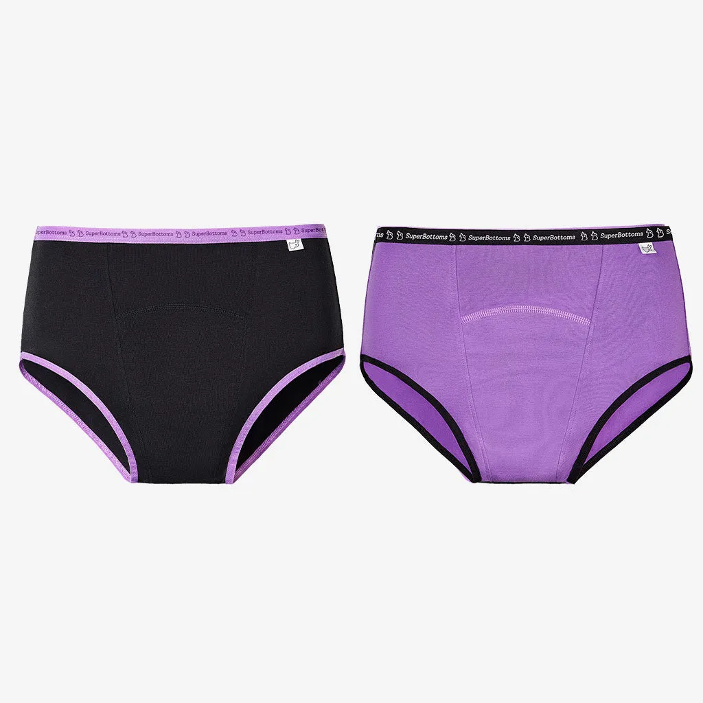 MaxAbsorb Period Underwear Pack of 2 (Assorted)