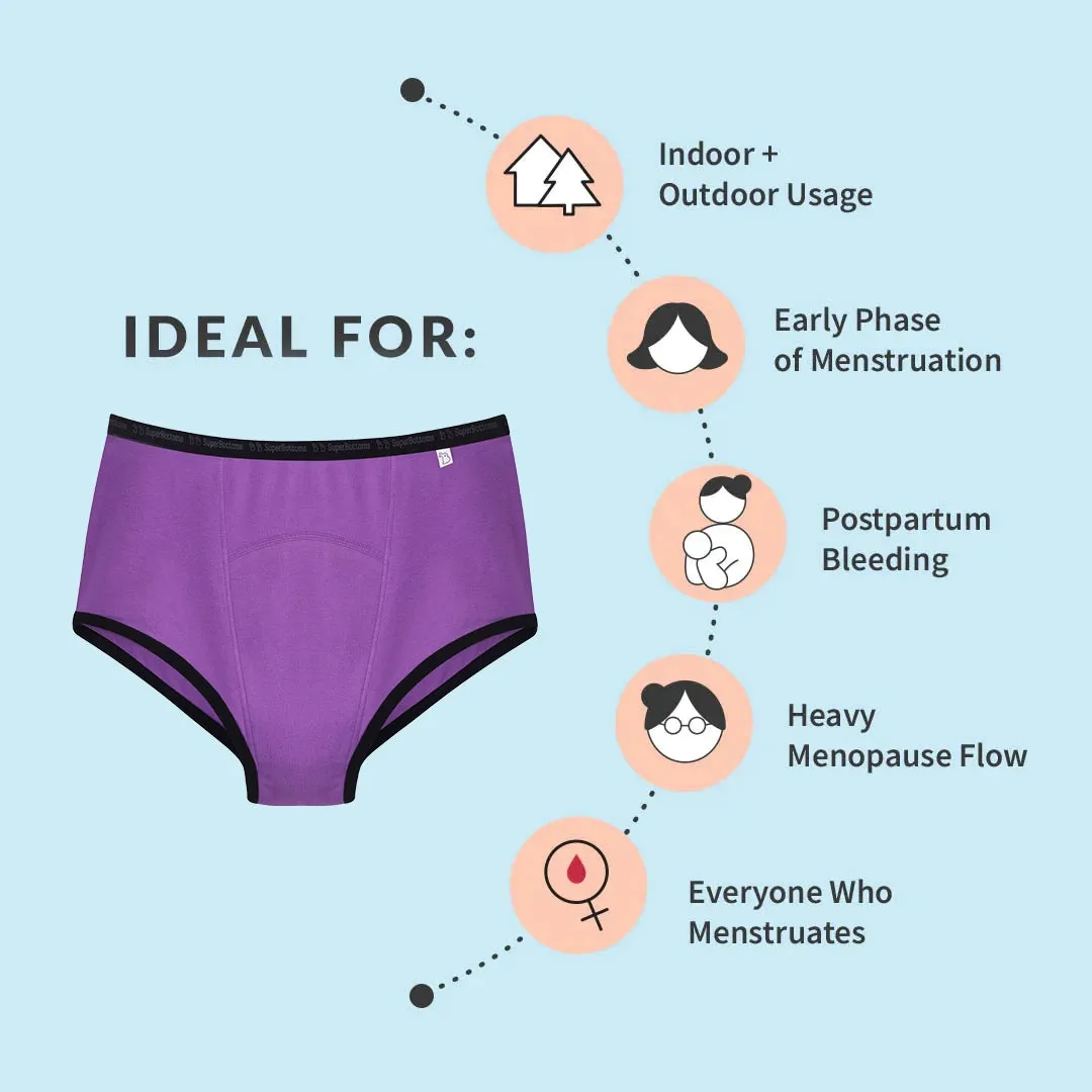 MaxAbsorb Period Underwear Pack of 2 (Assorted)