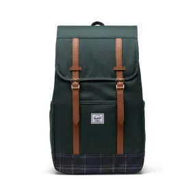 Mochila Herschel Retreat Darkest Spruce Winter Plaid