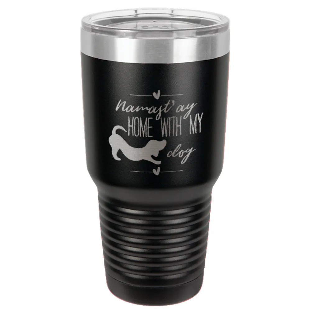 Namast'ay Stainless Steel Tumbler