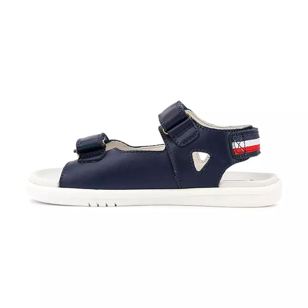 Navy Rise Sandals Step Up