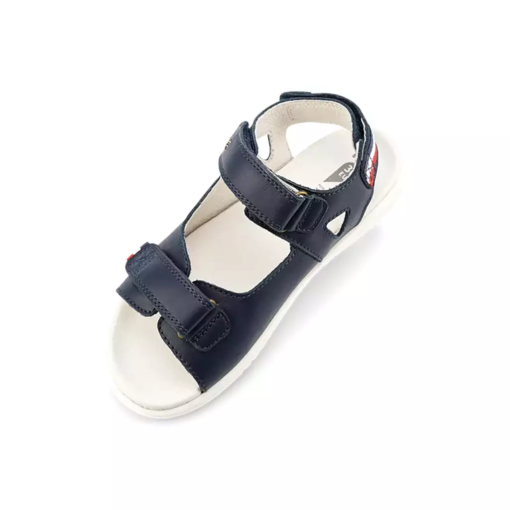 Navy Rise Sandals Step Up