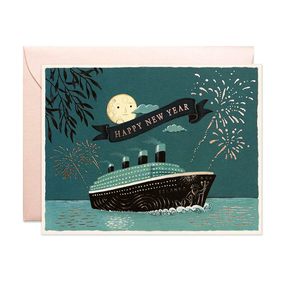 New Year Cruise Card