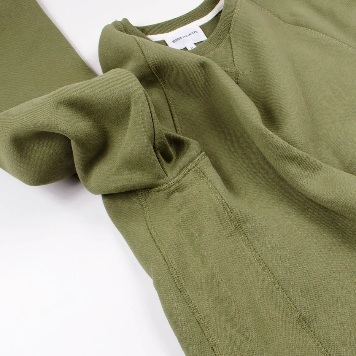 Norse Projects - Ketel Classic Crew Sweatshirt - Lichen