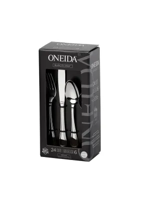 Oneida Barcelona 24 Piece Cutlery Set