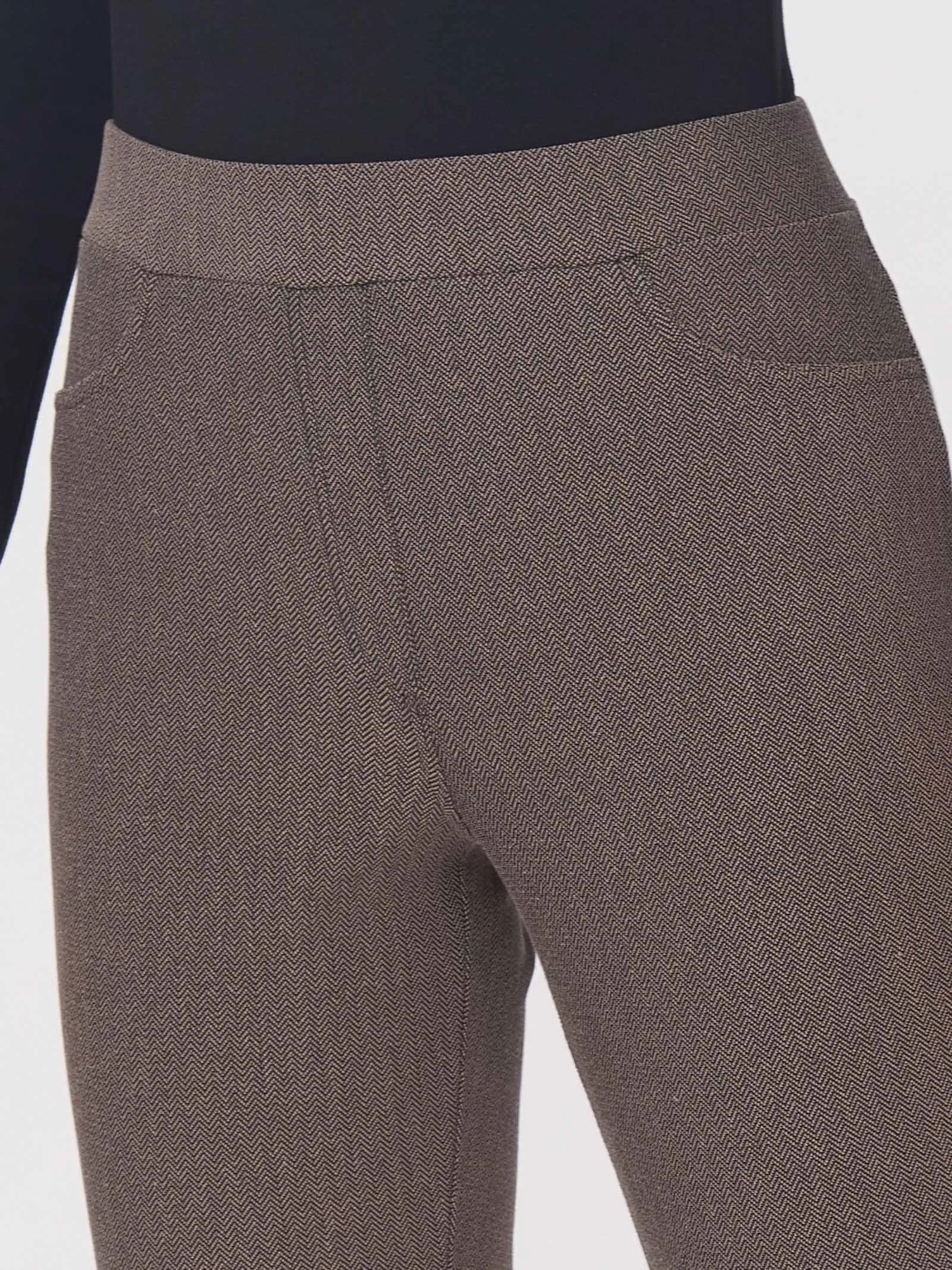 Pantalone cinque tasche in tessuto Winter Cotton Stretch - FANT.PINE BARK