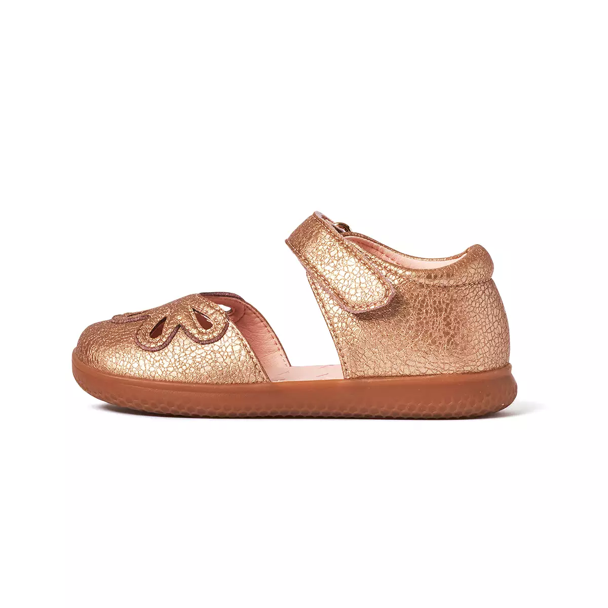 PETAL 2.0 DEW DROP Sandal Mary Jane | Rose Gold