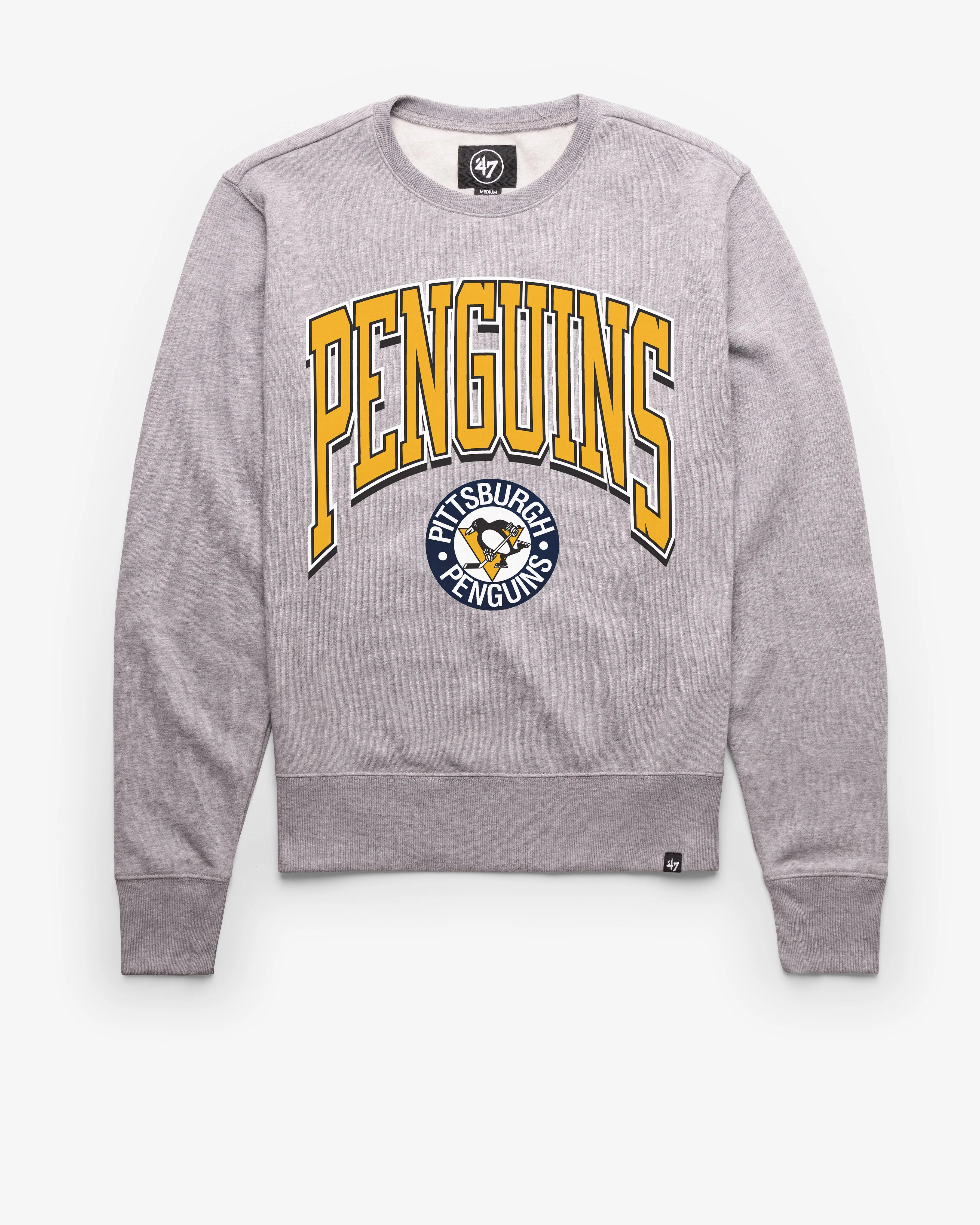 PITTSBURGH PENGUINS VINTAGE WALK TALL '47 HEADLINE CREW