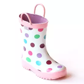 Pluie Pluie Girls RB - PD Polka Dot Rain Boots