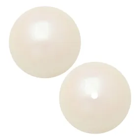 Preciosa Crystal Nacre Pearl, Round 4mm, Pearlescent White (40 Pieces)