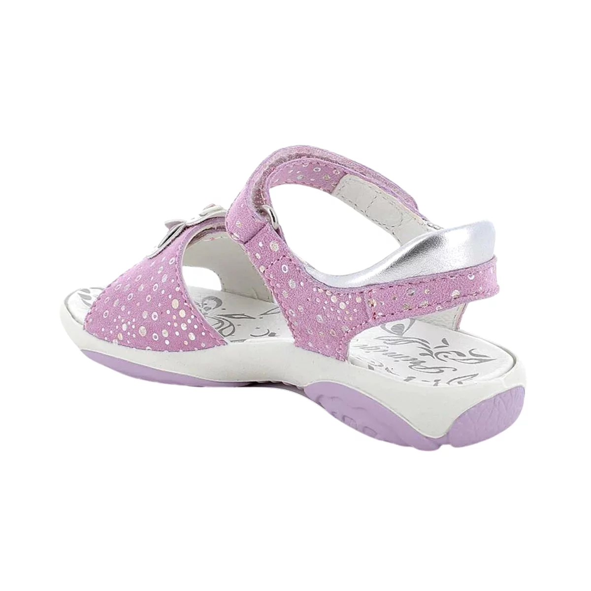 Primigi Girl's (Sizes 31-32) Purple/White Flower