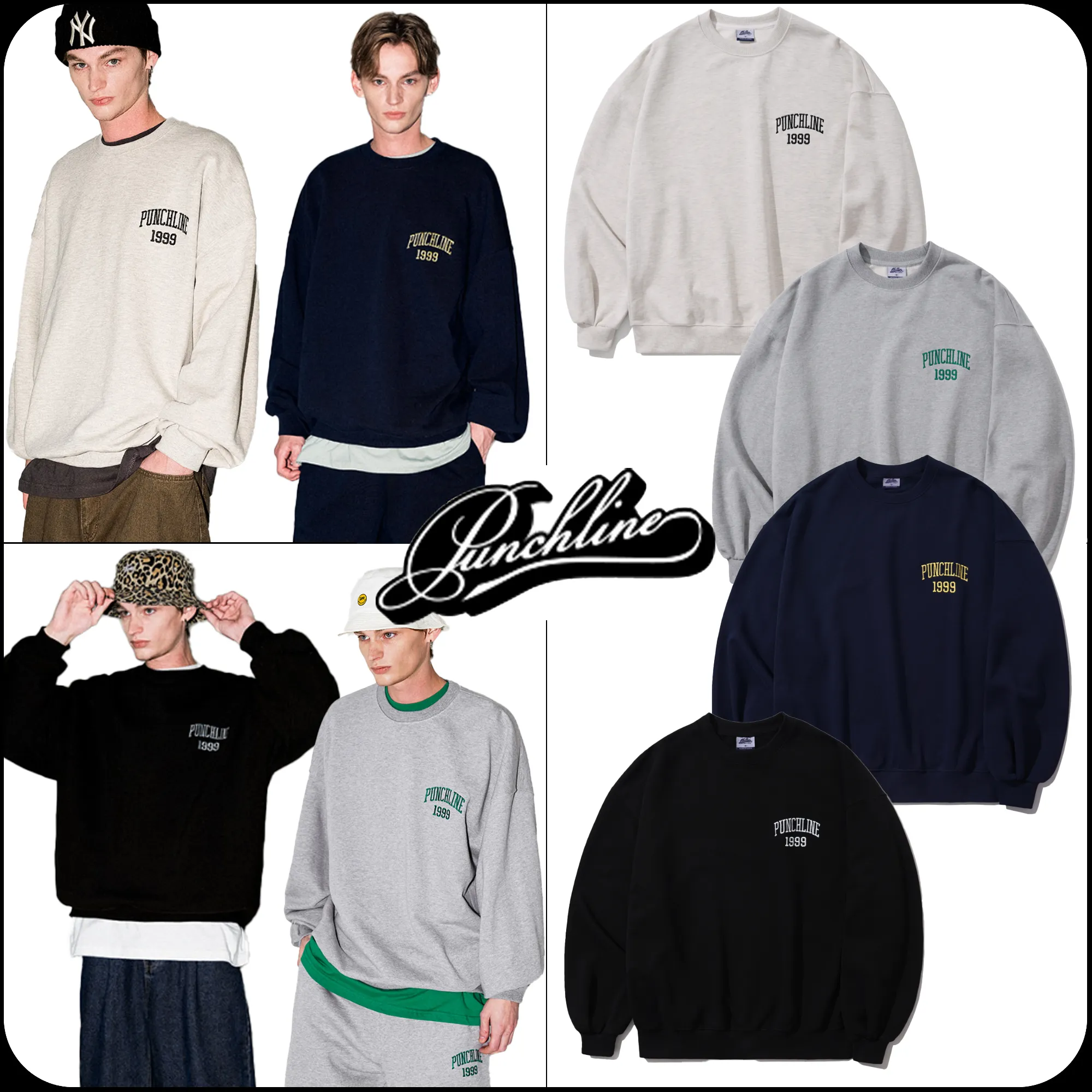 PUNCHLINE  |[ PUNCHLINE]★BASE SWEATSHIRTS