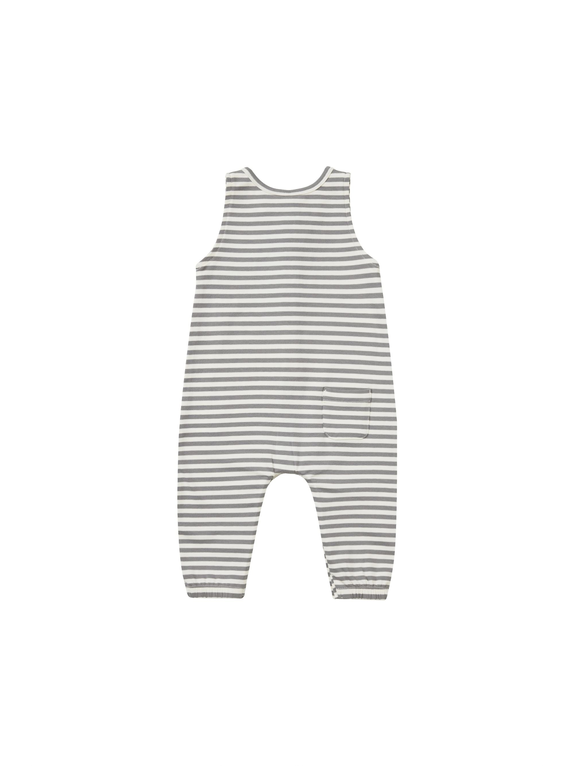 Quincy Mae - Lagoon Stripe Sleeveless Jumpsuit