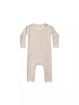 Quincy Mae - Oat Stripe Jumpsuit