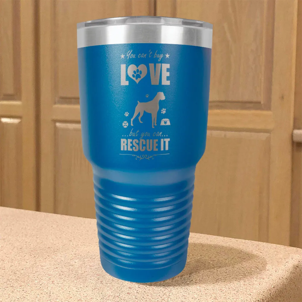 Rescue Dog Stainless Steel Tumbler