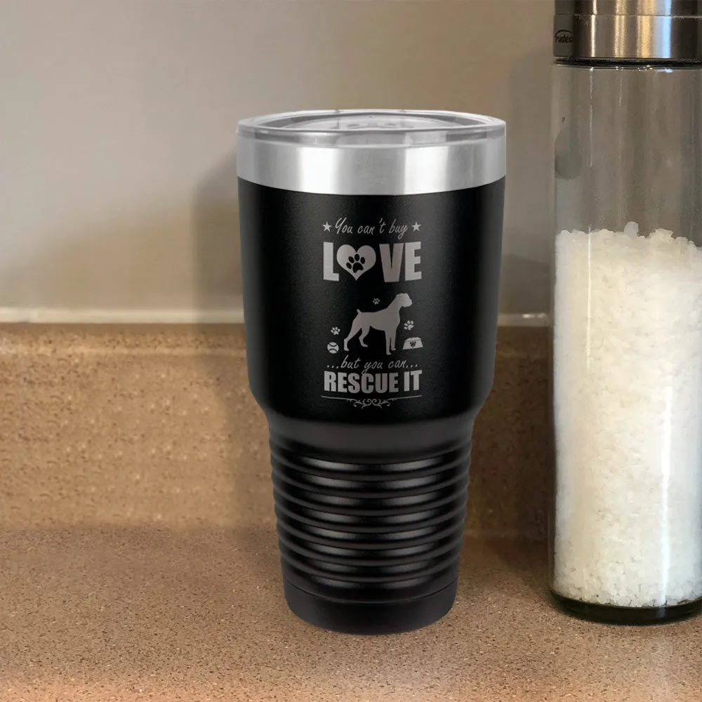 Rescue Dog Stainless Steel Tumbler